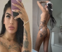 Mc Mirella pelada no banho