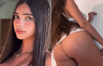 Giulia Rosa pelada sem calcinha