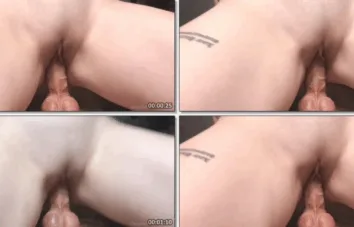 Kyure sentando no pau de borracha