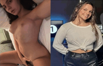 Dafne Keen pelada brincando com a bucetinha