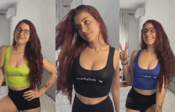 Tiktoker Catarina Paolino em video do onlyfans