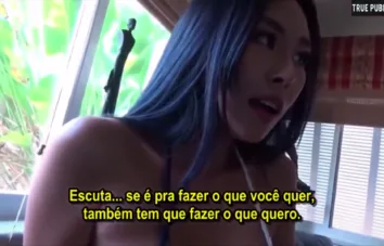 Pornor com legenda chantageando a irmã mais velha