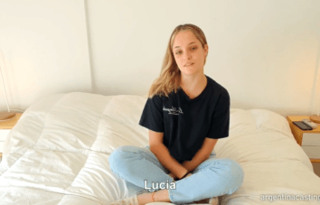 Argentina Casting Lucia 18 anos