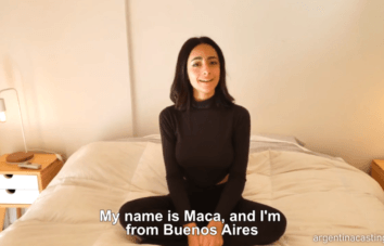 Argentina Casting Maca 19 anos