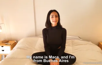 Argentina Casting Maca 19 anos