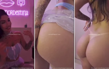 Máquina de sexo no cuzinho da Japa Nordestina