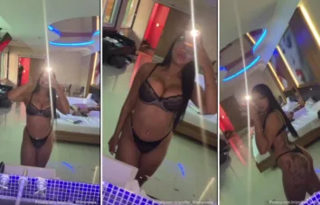 Mileny Costa no motel pronta para levar rola