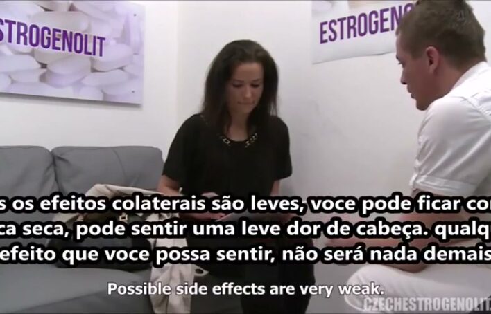 Ponolegendado Viagra feminino deixou a casada louca pelo médico
