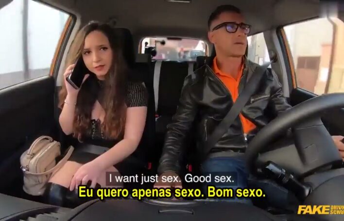 Pornolegendados Carente traiu o namorado com o instrutor de direção