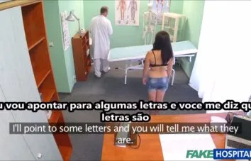 Sexo legendado Asiática gostosa seduziu o médico na consulta